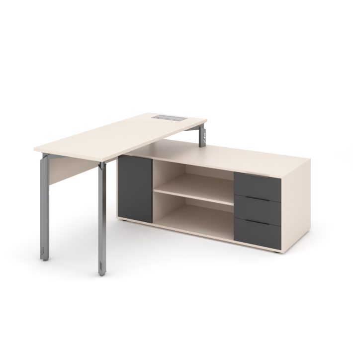 Escritorio Ejecutivo Arrow con gabinete
